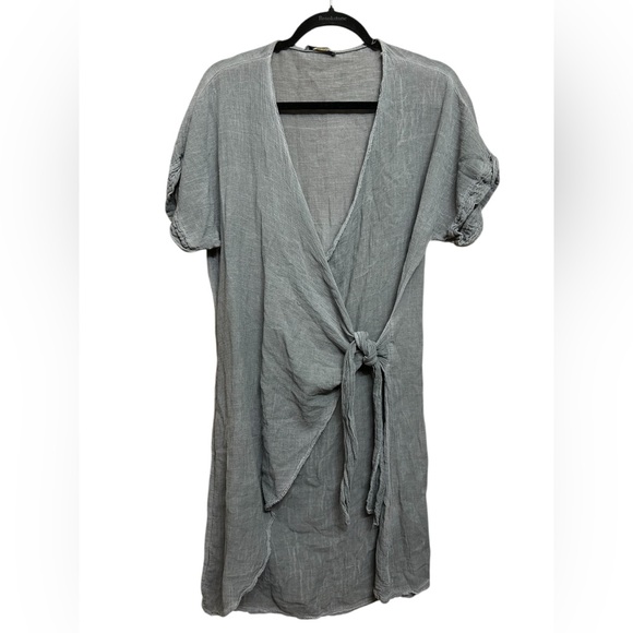 Meo Meli Cotton Wrap Dress - Picture 1 of 6
